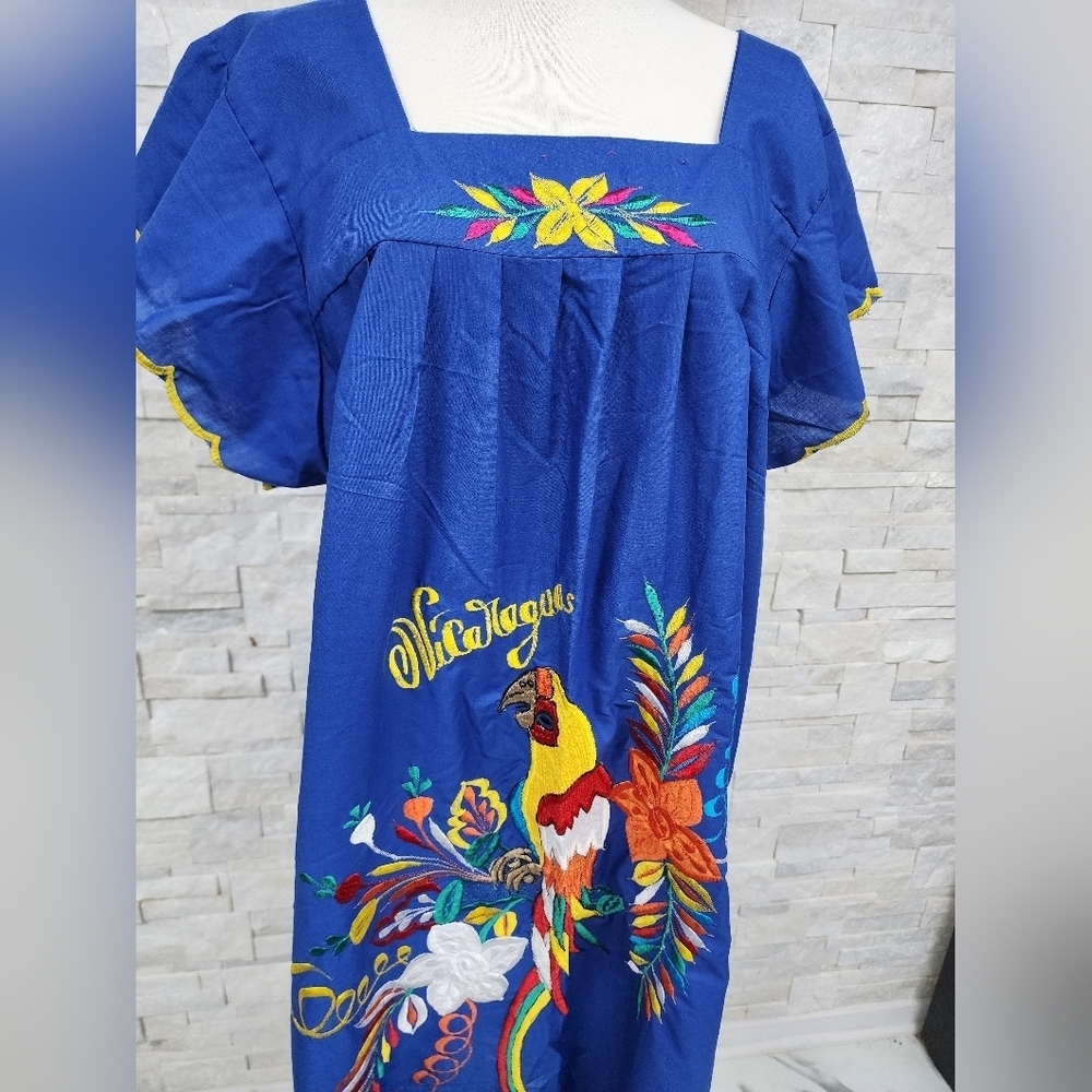 Pretty handmade super comfortable dress S/M/L - Picture 2 of 5